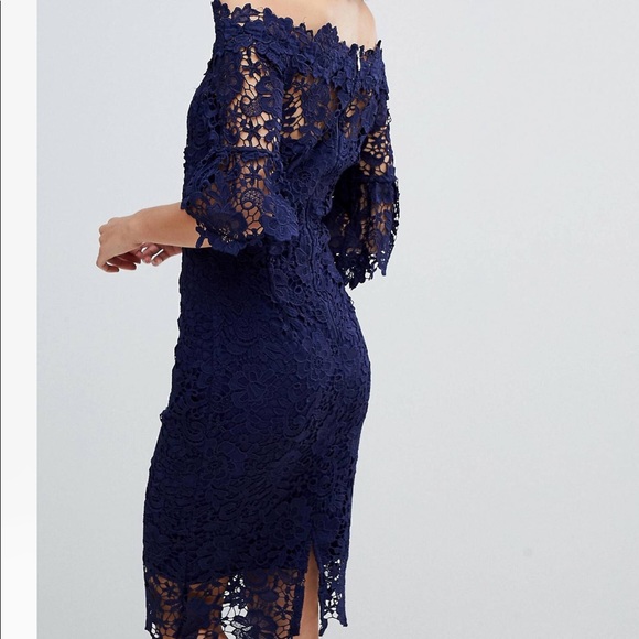 Off shoulder crochet dress - Picture 2 of 6